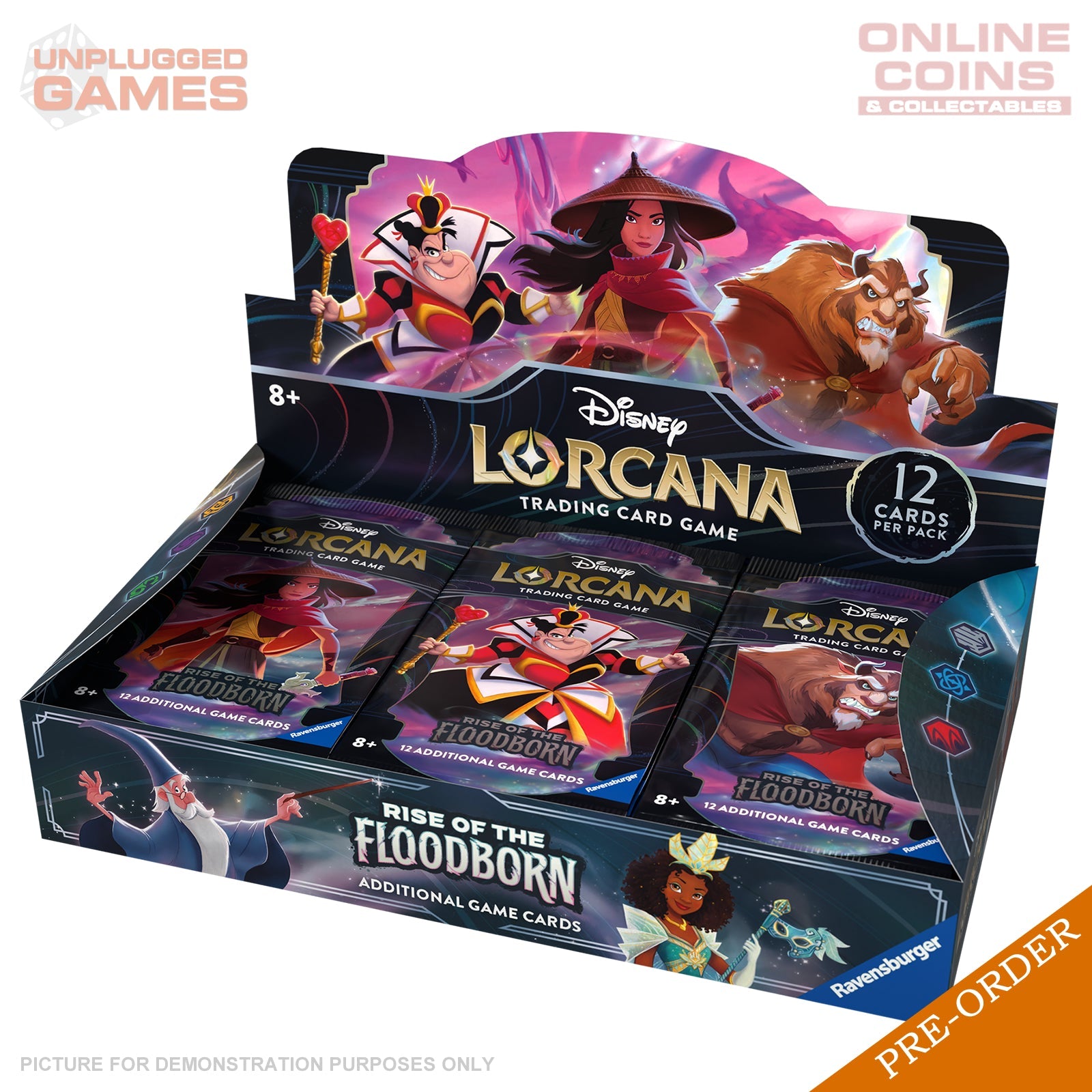 Lorcana - Series 2 - DLC Rise Of The Floodborn - Booster Box - PRE-ORDER